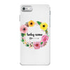 Floral Baby Name iPhone 7 Case