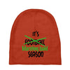 its marching band season green Baby Beanies