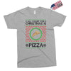All I Want For Christmas Is Pizza Ugly Christmas For Light Exclusive T-shirt