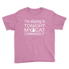 cat command Youth Tee