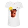 Kim Jong Un Ice T Maternity Scoop Neck T-shirt