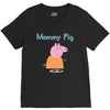 peppa pig mommy pig V-Neck Tee