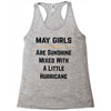 May Girls Racerback Tank