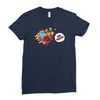 oh yeah Ladies Fitted T-Shirt