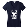 buck you Women's V-Neck T-Shirt