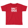 save gaza palestine Toddler T-shirt