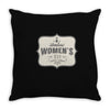 international women's day Throw Pillow