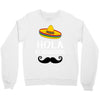 hola bitchachos Crewneck Sweatshirt