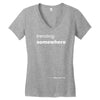 trending somewhere Women's V-Neck T-Shirt