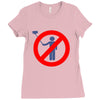 no selfie sticks girls Ladies Fitted T-Shirt