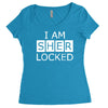 i am sherlocked Women's Triblend Scoop T-shirt