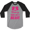 This Beauty Runs Like a Beast 3/4 Sleeve Shirt