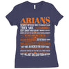 Arians Difficult Ones To Understand Zodiac Ladies Fitted T-Shirt