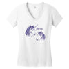 brocorn Women's V-Neck T-Shirt