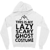 this is my lazy ghost costume 2 Zipper Hoodie