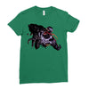moster name Ladies Fitted T-Shirt
