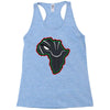 african black panther Racerback Tank