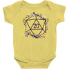 20 Dice Flowers Baby Bodysuit