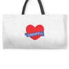 grenfell tower Weekender Totes