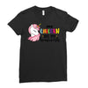 My Unicorn Ate My Homework Ladies Fitted T-Shirt
