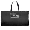 bombay bicycle club box logo Weekender Totes