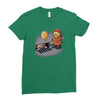 we all float Ladies Fitted T-Shirt