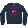 rescued some wine Crewneck Sweatshirt