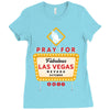 Pray for Las Vegas Ladies Fitted T-Shirt