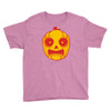 frightened jack o lantern Youth Tee