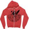 surf and shine Zipper Hoodie