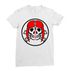 skull woman Ladies Fitted T-Shirt