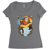 avatar of the air nomads Women's Triblend Scoop T-shirt