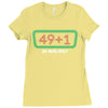Conor Mcgregor 49+1 Ladies Fitted T-Shirt