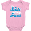 my kids have paws Baby Bodysuit