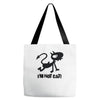 i'm not cat Tote Bags