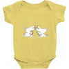 chicken fight Baby Onesie