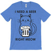 RIGHT MEOW BEER CAT T-Shirt