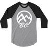 bc mountains british col 3/4 Sleeve Shirt