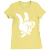 peace sign Ladies Fitted T-Shirt