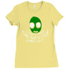 salad fingers red water Ladies Fitted T-Shirt