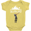 fortnite dab (white) Baby Bodysuit
