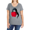 marceline pocket Ladies Curvy T-Shirt