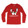 equality white Long Sleeve Shirts