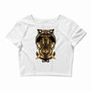 death pirate Crop Top
