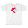 monster fish eats diver Toddler T-shirt