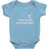 magic wand rhinestone Baby Onesie