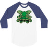 cthulhu mascot 3/4 Sleeve Shirt
