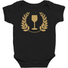 drinking logo Baby Bodysuit