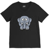 kids elephant V-Neck Tee