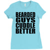 beard Ladies Fitted T-Shirt